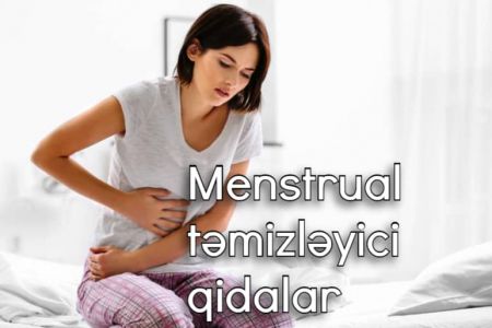 Menstrual təmizləyici qidalar və içkilər