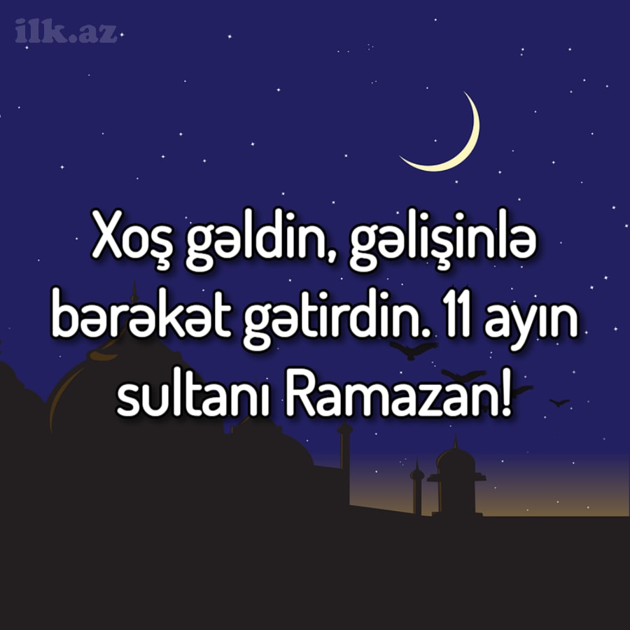 Ramazan ayı təbriki