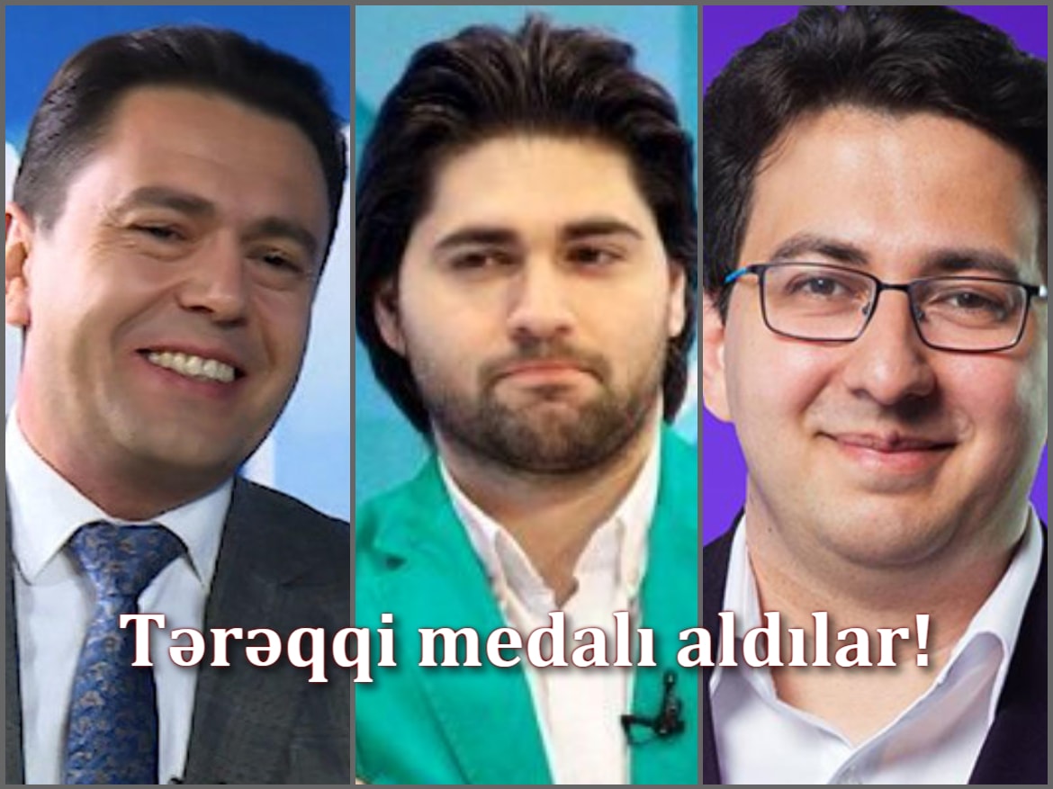 Bəzi televiziya və radio işçiləri “Tərəqqi” medalı ilə təltif edilib
