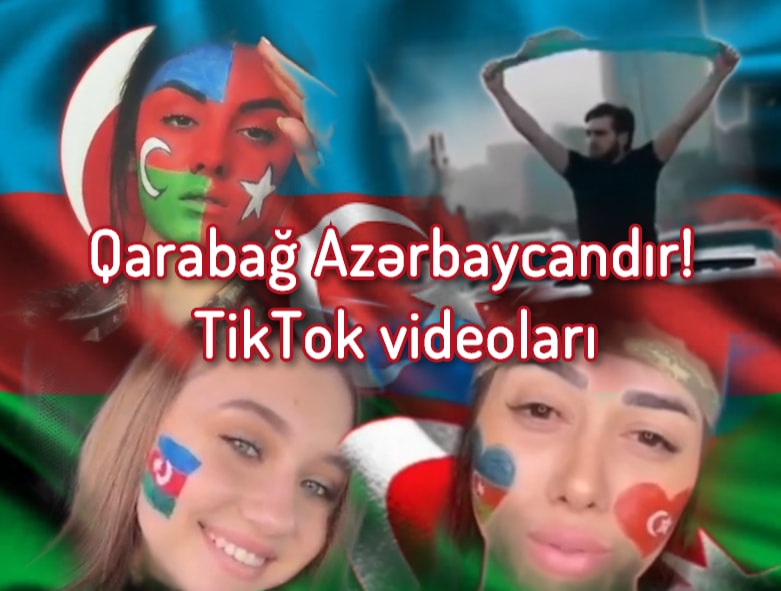 TikTok videoları - Qarabağ, Vətən, Bayraq haqqında çəkilmiş ən gözəl TikTok videoları