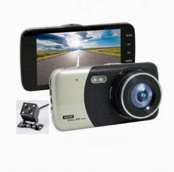 Anytek A7 İkiqat kameralı arxa görünüş güzgü avtomobil kamerası
