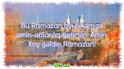 Azərbaycan Ramazan təbrik
