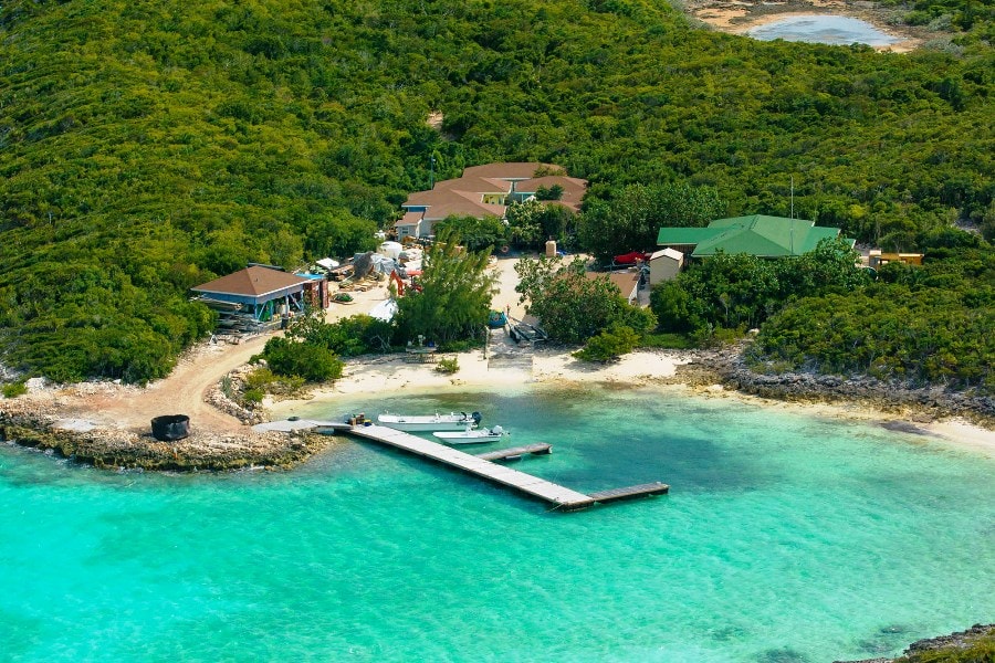 Johnny Depp - Pound Cay adası