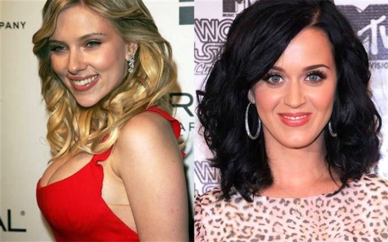 Katy Perry və Scarlett Johansson