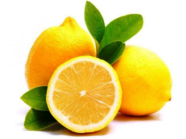kəsilmiş limon