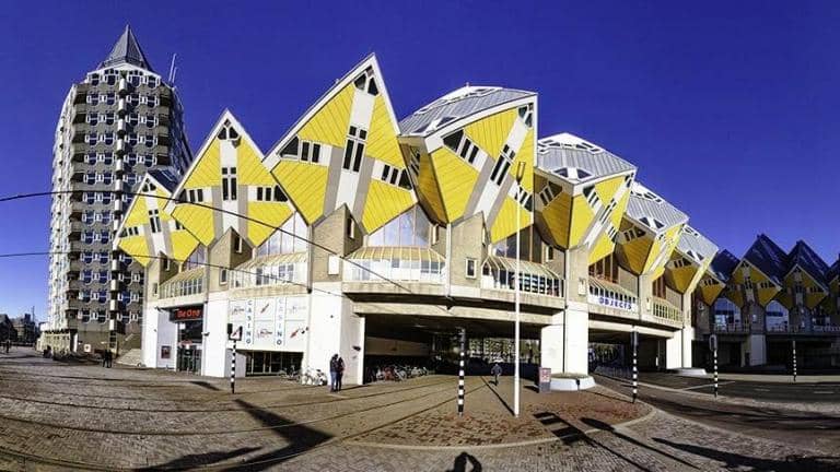 Kubik evlər, Rotterdam, Niderland