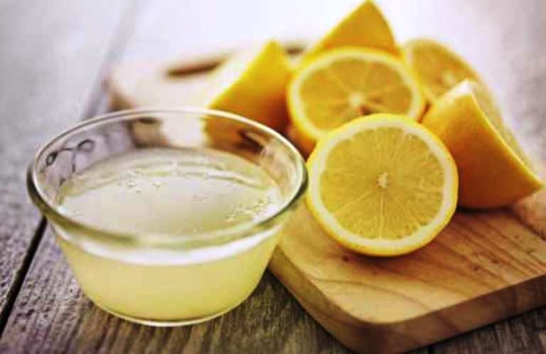 Limon suyu tətbiqi