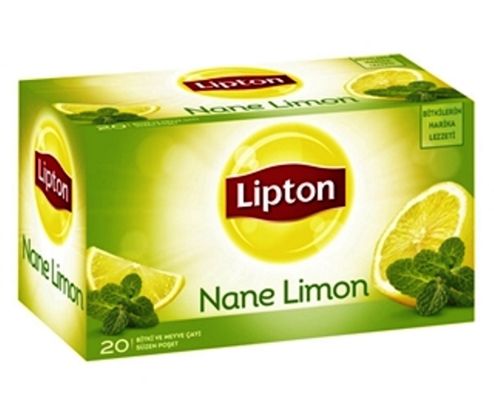 Lipton nanə limonlu bitki çayı
