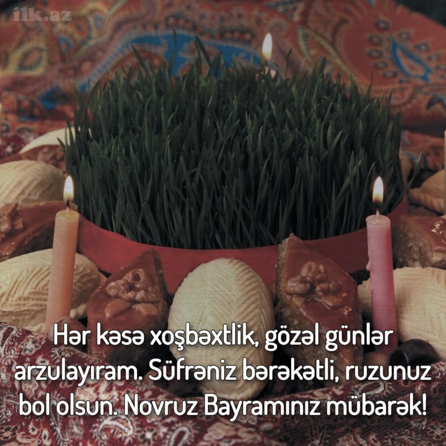 Novruz bayramı təbriki