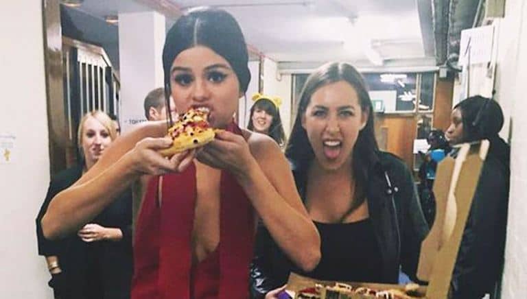 Selena Gomez pizza
