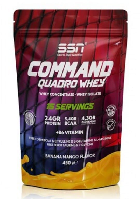 Ssn Sports Style Nutrition Command Quadro Whey