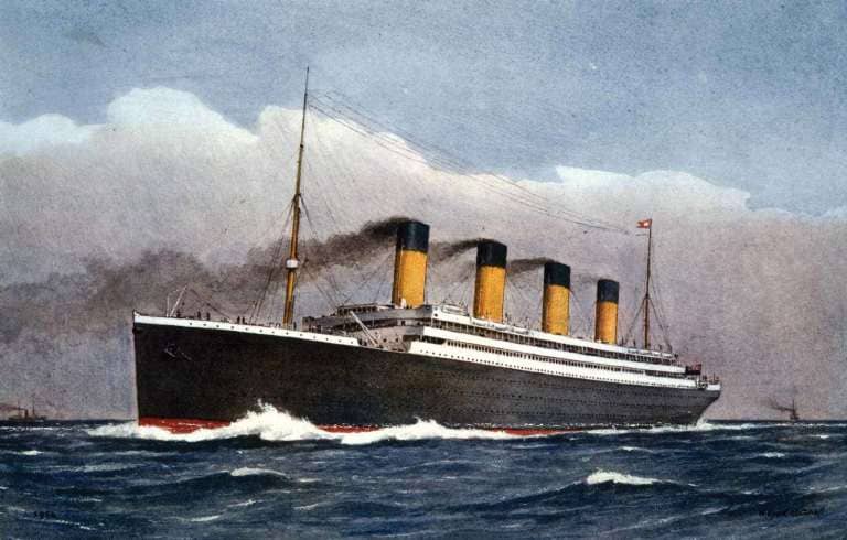 Titanik gəmisi aysberq