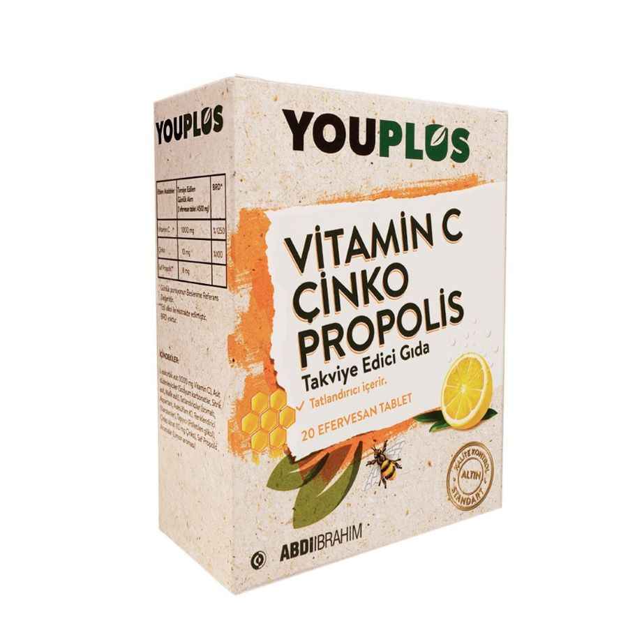 Youplus Vitamin C + Çinko + Propolis